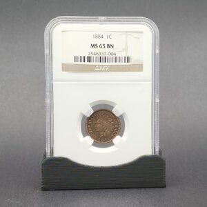 1C _ 1884 _ MS-65-BN _ Indian Head _ Copper _ NGC