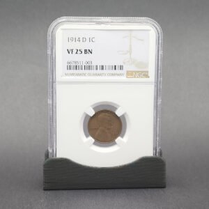 1C _ 1914-D _ VF-25-BN _ Lincoln _ Copper _ NGC