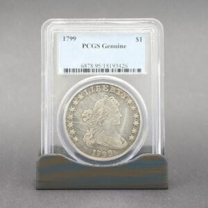 1D _ 1799 _ Genuine _ Draped Bust _ Silver _ PCGS