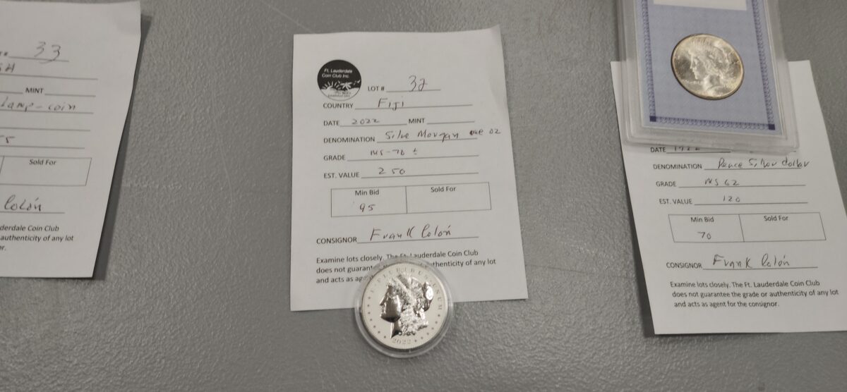 LIVE AUCTION TODAY! admission is free and open to the public.