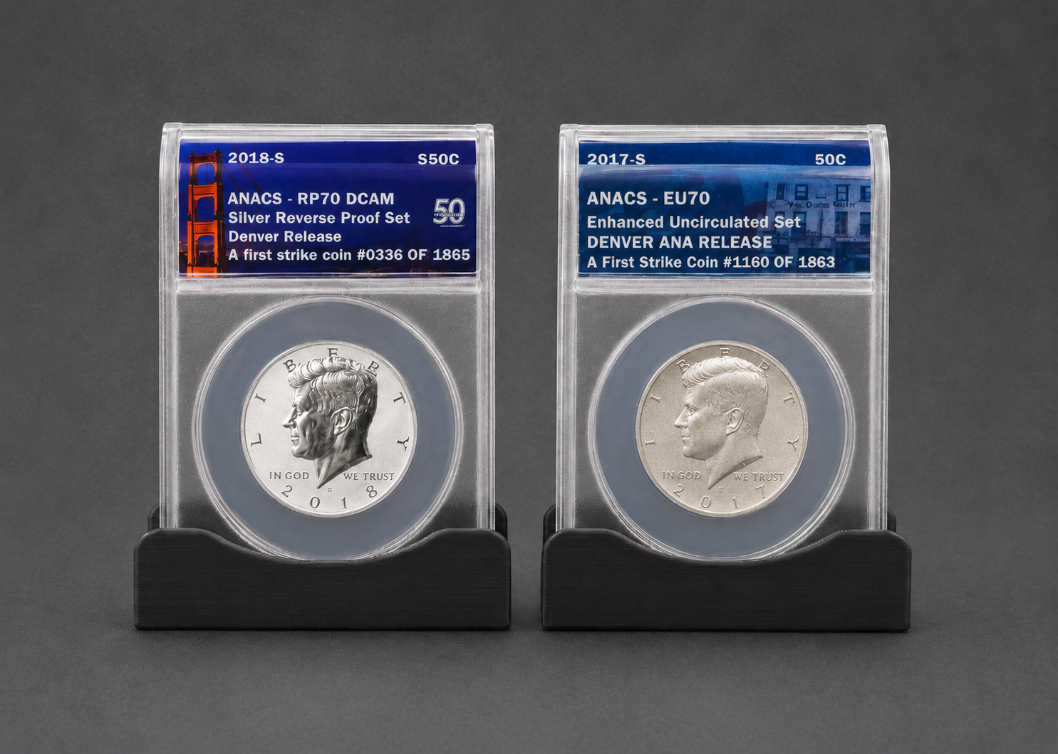 2018-S Reverse Proof Set Denver Release 1st Strike RP70 DCAM - Image 6