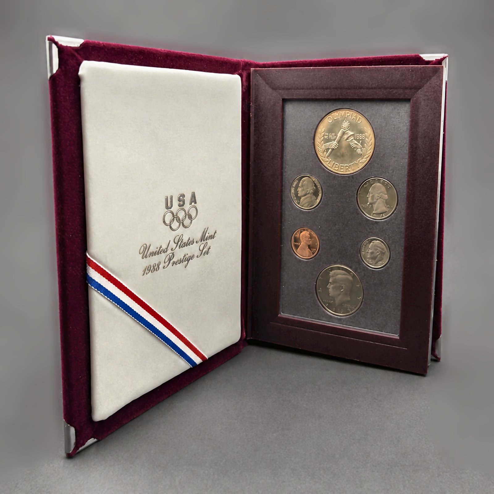 1988 United States Mint Prestige Set - Image 4