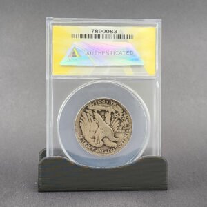 50C _ 1921-D _ VG-10 _ T933567 _ Walker _ Silver _ ANACS