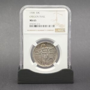 50C _ 1938 _ Oregon Trail _ MS-65 _ Classic Commemorative _ Silver _ NGC