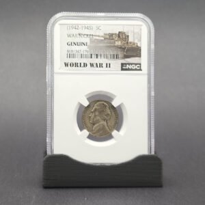 5C _ 1944 _ Genuine _ War _ Silver _ NGC