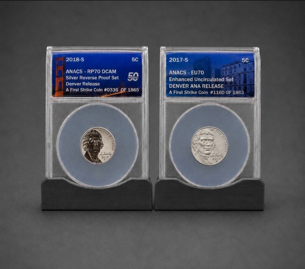 2018-S Reverse Proof Set Denver Release 1st Strike RP70 DCAM - Image 3