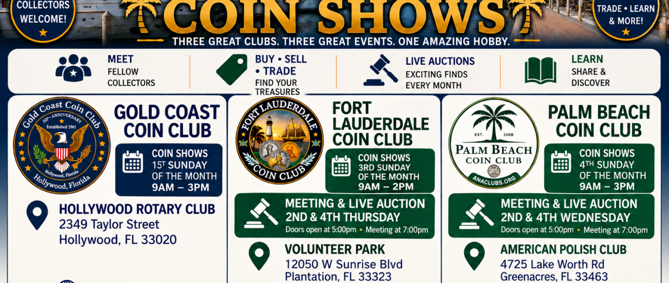 South Florida Coin Shows - ad