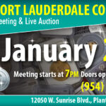 LIVE AUCTION TODAY! admission is free and open to the public.