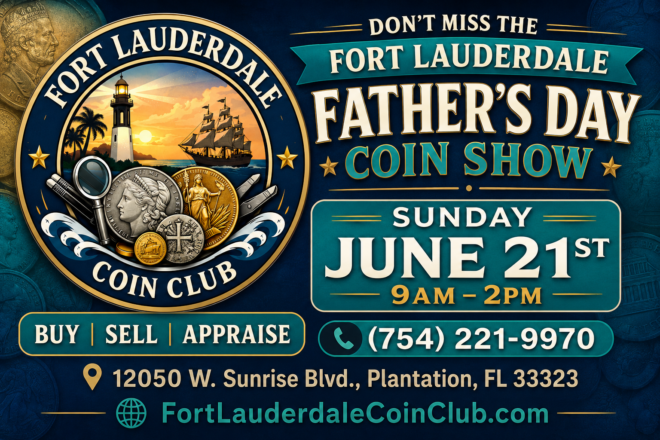 Father's Day Coin Show in Fort Lauderdale