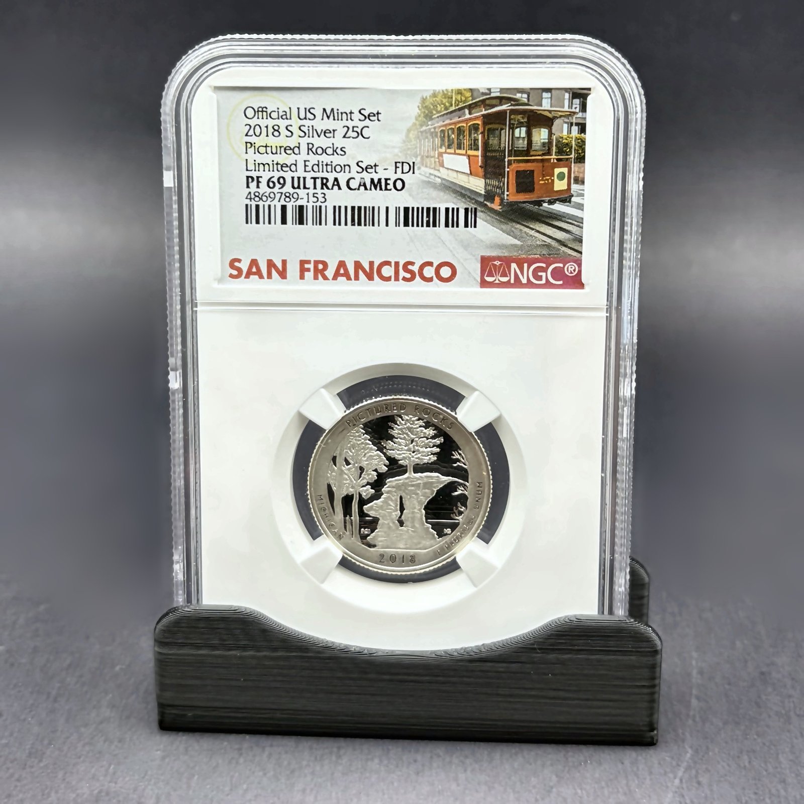 2018-S Silver Pictured Rocks Quarter NGC PF69- 25C